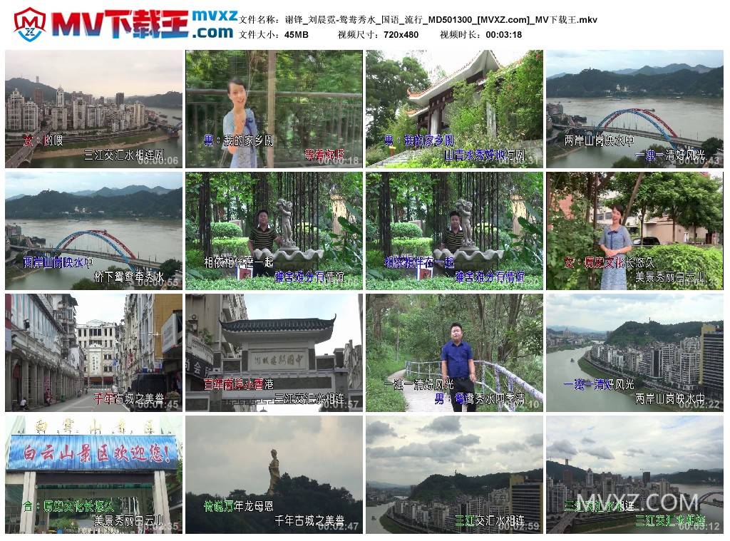 谢锋_刘晨霓-鸳鸯秀水_国语_流行_MD501300